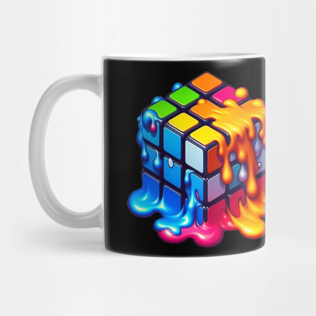 Melting Rubiks Cube by CraftingHouse's Design